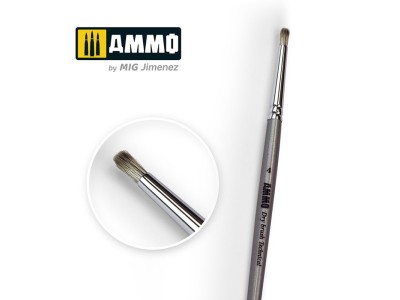 4 AMMO Drybrush Technical Brush 