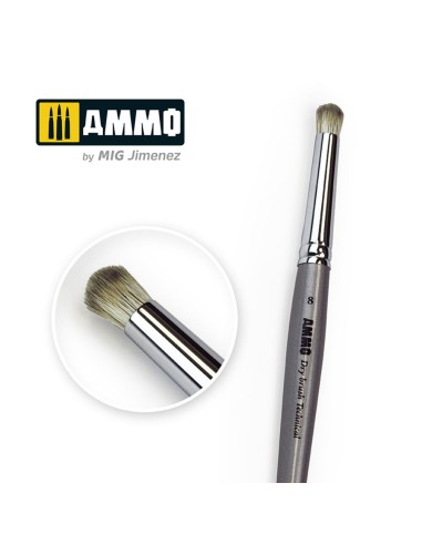 8 AMMO Drybrush Technical Brush 