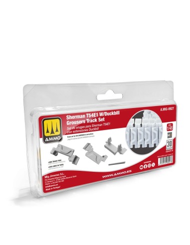 Sherman T54E1 with Duckbill Grousers Tracks Set 