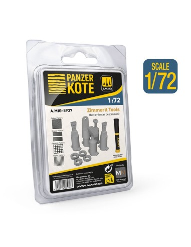 PANZER KOTE Zimmerit Tools 