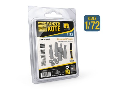 PANZER KOTE Zimmerit Tools 