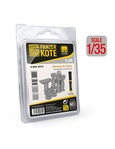 PANZER KOTE Zimmerit Tools 