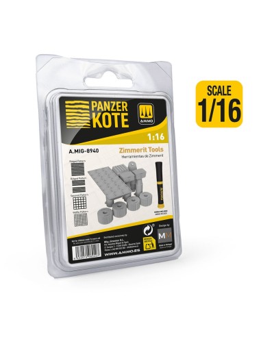 PANZER KOTE Zimmerit Tools 