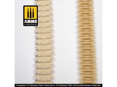 1/72 Sherman T54E1 Tracks Set 