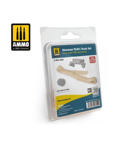 1/72 Sherman T54E1 Tracks Set 