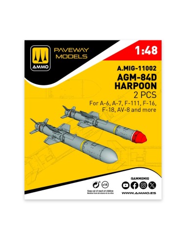 AGM-84D Harpoon (2 pcs) 