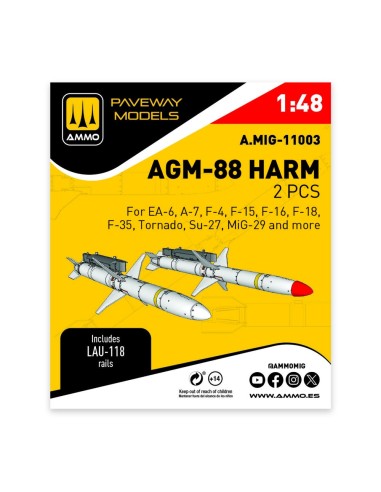AGM-88 HARM (2 pcs) 