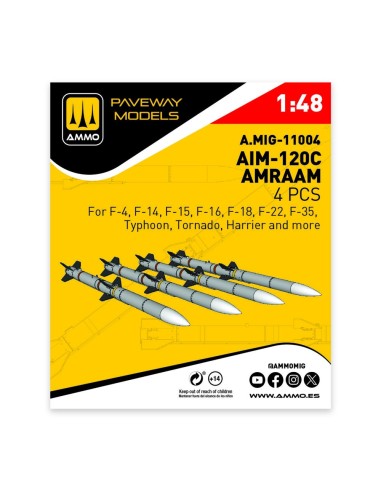 AIM-120C AMRAAM (4 pcs) 