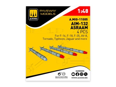 AIM-132 ASRAAM (4 pcs) 
