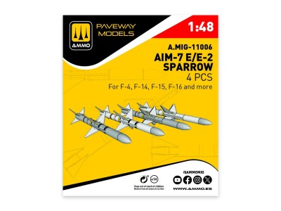 AIM-7E/E2 Sparrow (4 pcs) 
