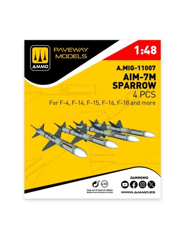 AIM-7M Sparrow (4 pcs) 