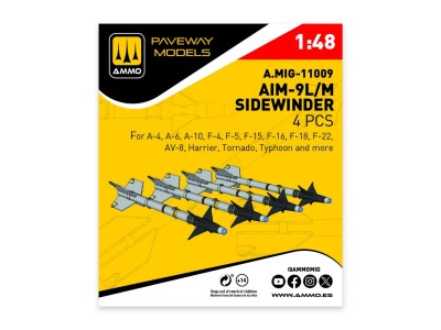 AIM-9L/M Sidewinder (4 pcs) 