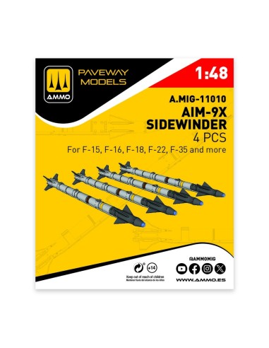 AIM-9X Sidewinder (4 pcs) 