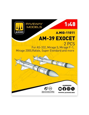 AM-39 Exocet (2 pcs) 