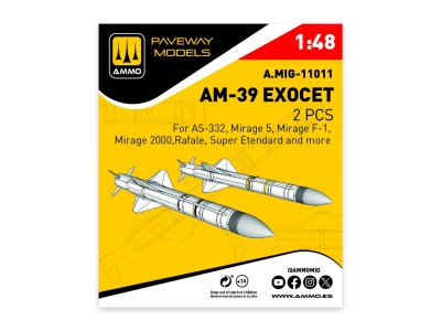 AM-39 Exocet (2 pcs) 
