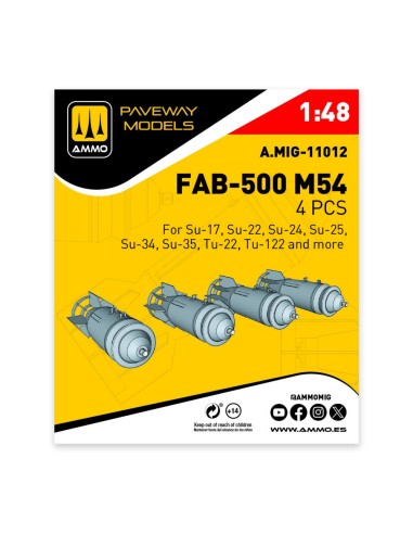 FAB-500 M54 (4 pcs) 