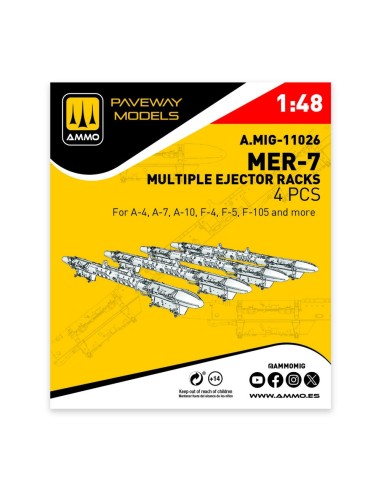 MER-7, Multiple Ejector Rack (4 pcs) 