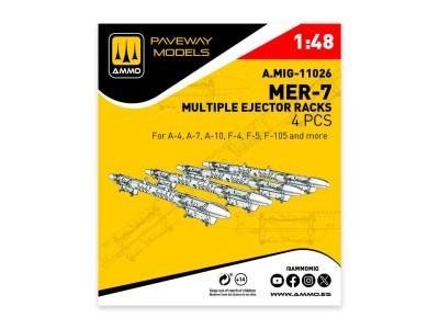 MER-7, Multiple Ejector Rack (4 pcs) 
