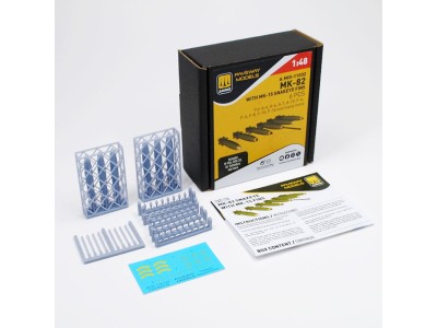 MK-82 with MK-15 Snakeye fin (6 pcs) 