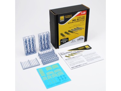 MK-82 with thermal protection and MK-15 Snakeye fin (6 pcs) 