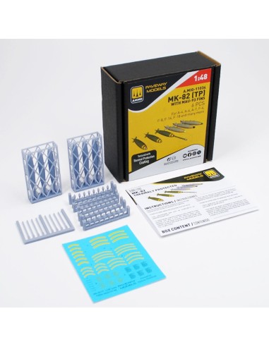 MK-82 with thermal protection and MAU-93 fin (6 pcs) 