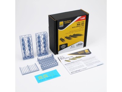 MK-83 with conical fin (4 pcs) 