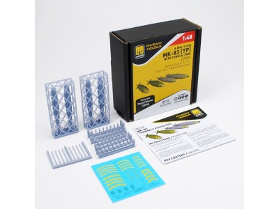 MK-83 with thermal protection and conical fin (4 pcs) 
