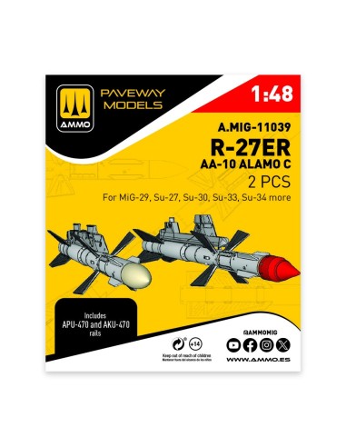 R-27ER - AA-10 Alamo C (2 pcs) 
