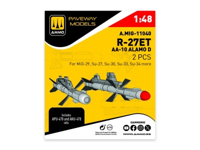 R-27ET - AA-10 Alamo D (2 pcs) 