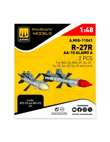 R-27R - AA-10 Alamo A (2 pcs) 
