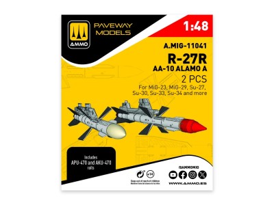 R-27R - AA-10 Alamo A (2 pcs) 