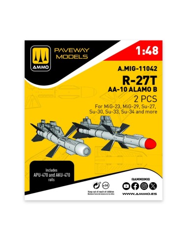 R-27T - AA-10 Alamo B (2 pcs) 