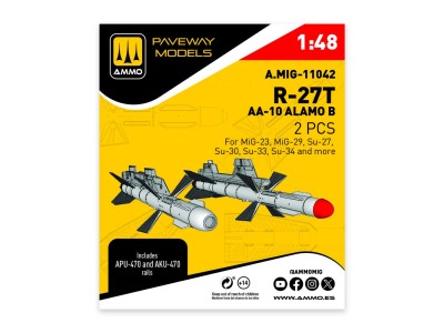R-27T - AA-10 Alamo B (2 pcs) 