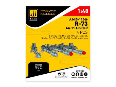 R-73 - AA-11 Archer (4 pcs) 