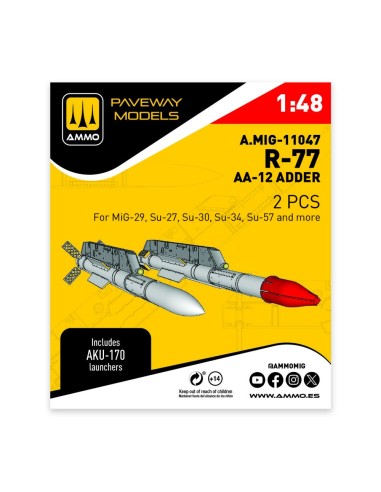 R-77 - AA-12 Adder (2 pcs) 