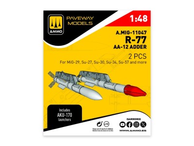 R-77 - AA-12 Adder (2 pcs) 
