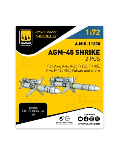 AGM-45 Shrike (2 pcs) 