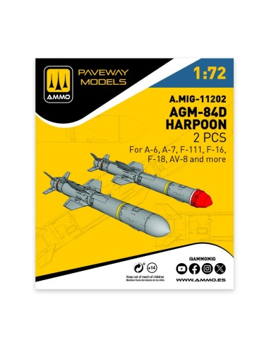 AGM-84D Harpoon (2 pcs) 