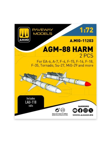 AGM-88 HARM (2 pcs) 
