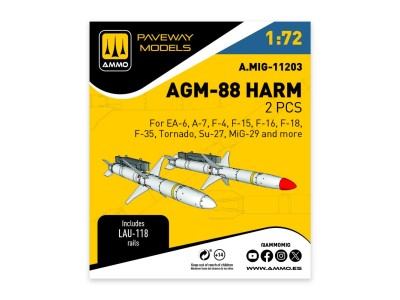 AGM-88 HARM (2 pcs) 