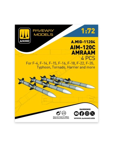 AIM-120C AMRAAM (4 pcs) 