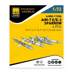 AIM-7E/E2 Sparrow (4 pcs) 