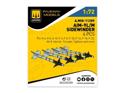 AIM-9L/M Sidewinder (4 pcs) 