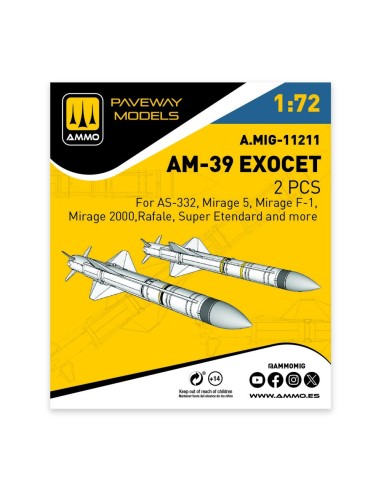 AM-39 Exocet (2 pcs) 