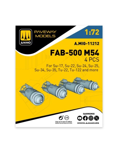 FAB-500 M54 (4 pcs) 