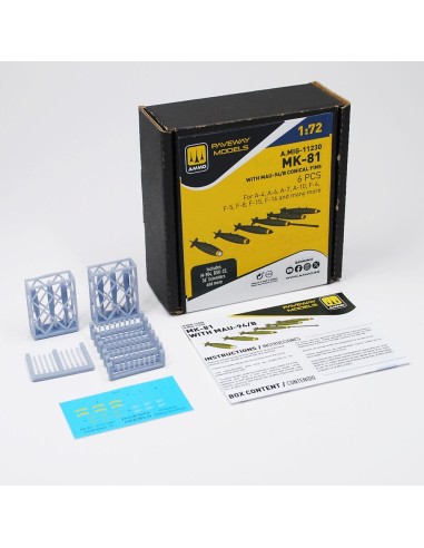 MK-81 with MAU-94/B conical fin (6 pcs) 