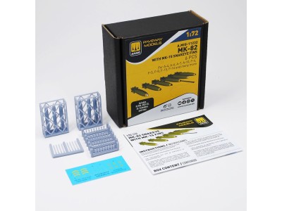 MK-82 with MK-15 Snakeye fin (6 pcs) 