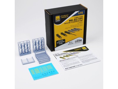 MK-82 with thermal protection and MK-15 Snakeye fin (6 pcs) 