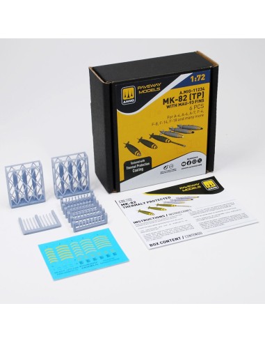 MK-82 with thermal protection and MAU-93 fin (6 pcs) 