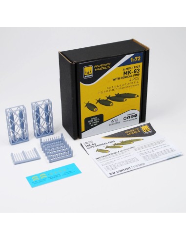 MK-83 with conical fin (4 pcs) 
